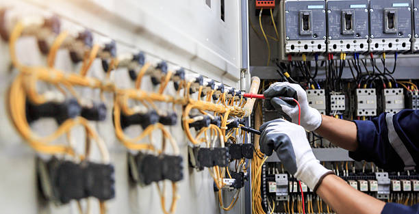 Professional Electrician technician working in Enon, OH